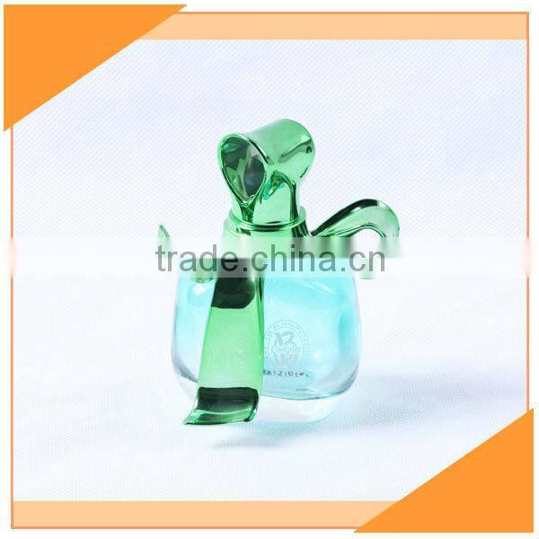 Beautiful 95ml Green Decorative Corked Glass Bottles