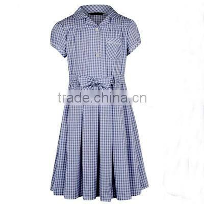 Skort and shirt design for school uniforms models