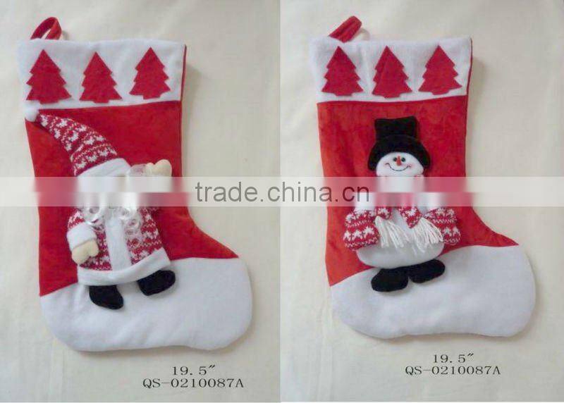 Santa design xmas stocking