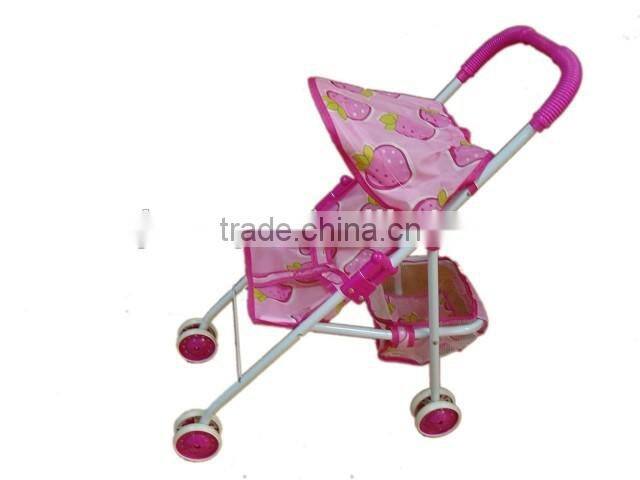2016 Hot Selling dolls cart for kid toy baby stroller baby pram factory