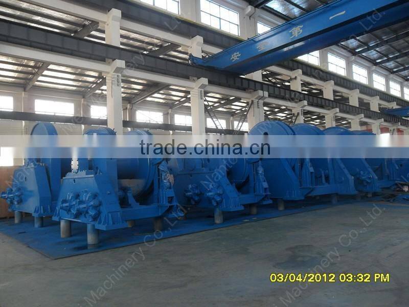 600KN double drum electro-hydraulic winch with high quality