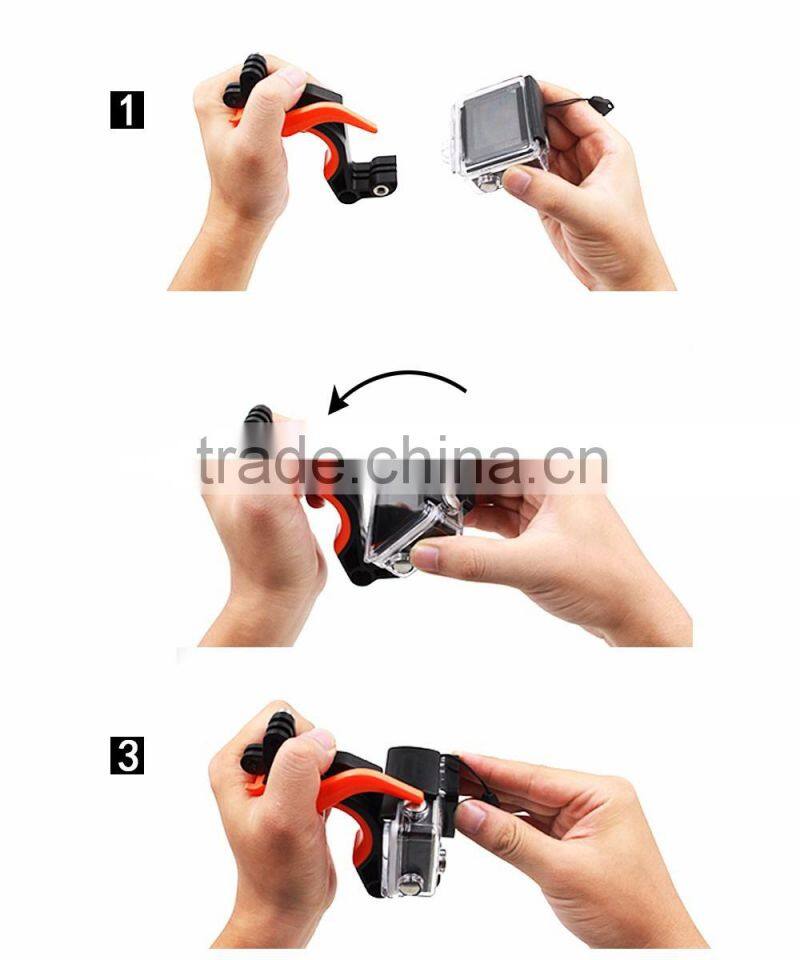 Hot Gopros accessories floating bobber with pistol trigger grip bundle set for Go Pro, Xiaomi Yi and SJCAM