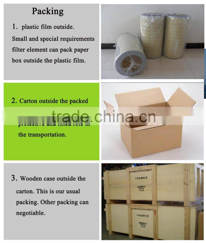 High efficient hepa n15dm002 hydac hydraulic filter element