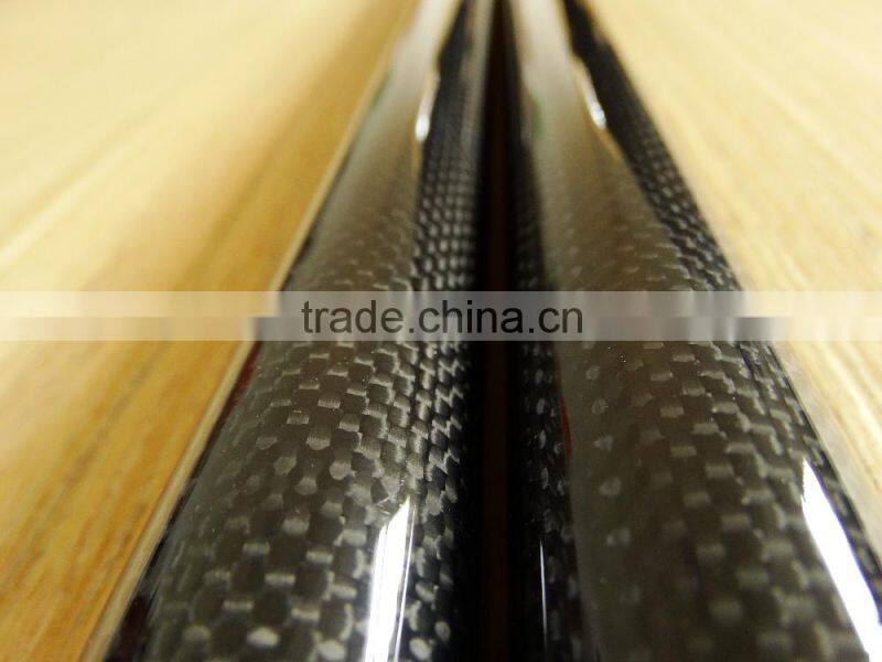 Good quality competitive price beautiful 3k carbon fiber tube factory