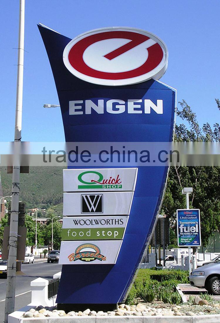 factory price led display high price board in gas station
