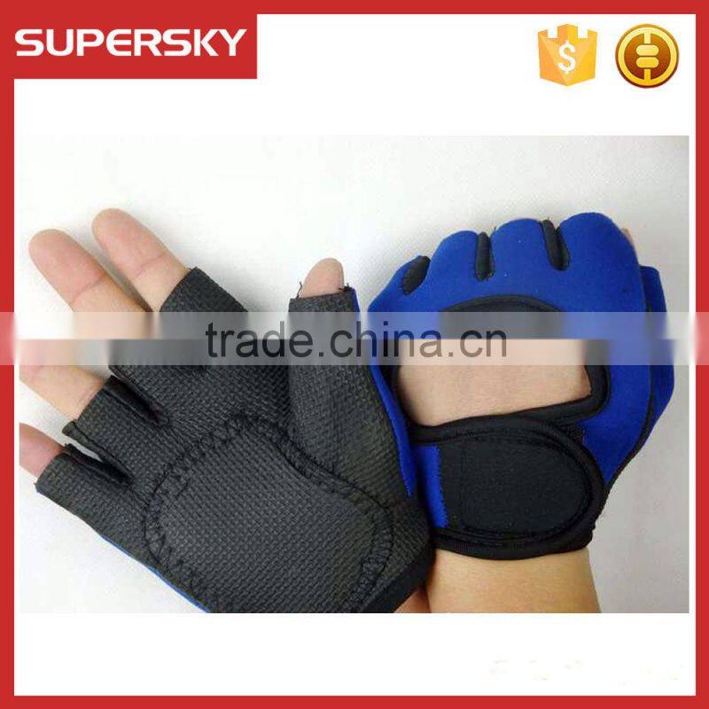 A-313 Cycling Fingerless Sport Gloves Compression Sports Gloves Half Finger Fitness Gym Gloves