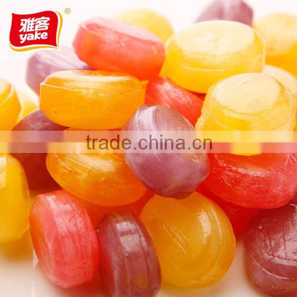 Yake fruit filled hard candy with 9 vitamins