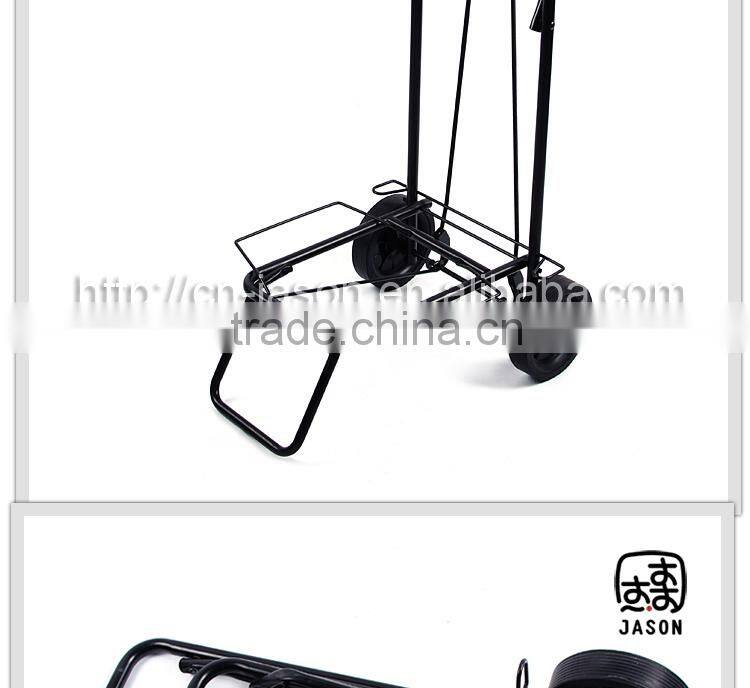 Useful tube folding luggage cart