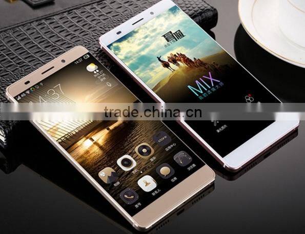 144-Fashion 5.5Inch Luxury Metal Shell 6.8mm Thin Fingerprint Smartphone 4GB+32gb 16MP+8MP 2.0Ghz Dual Sim 4G Smartphone