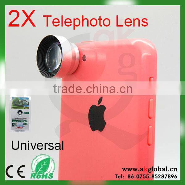 2X Telephoto lens for iphone mobile phone digital camera lens