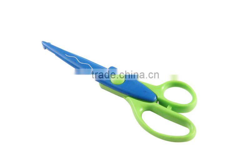 SS037 Wave Shape Edge Decorative Stainless steel Scissors, 6.5 inch
