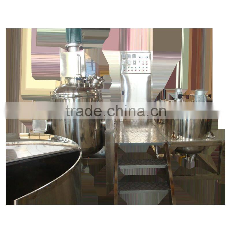 China High Quality Cosmetic Vacuum Cream Emulsifier Mixer
