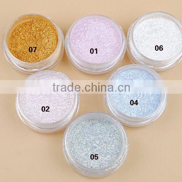 Cosmetic glitter pigments loose eyeshadow powder metallic glitter powder