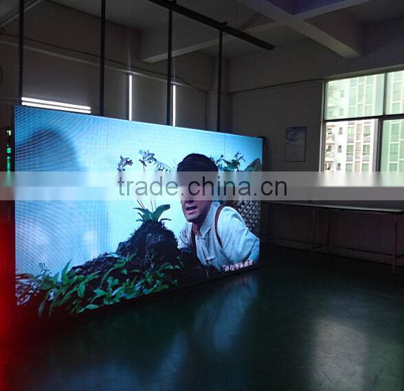 P6 hd 6mm indoor led screen led tv display panel