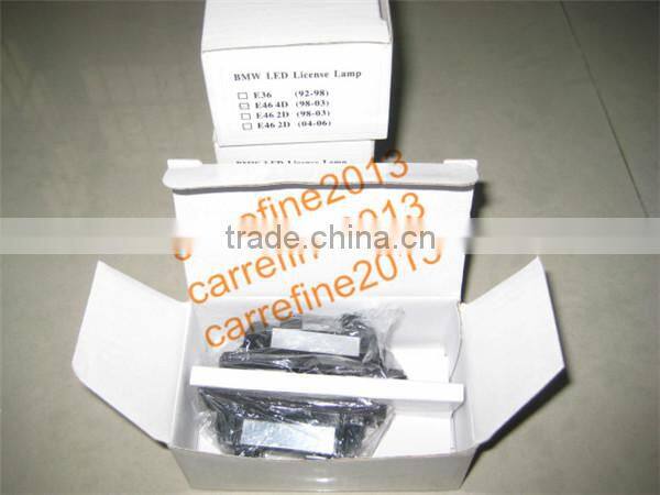 LED License Plate lights for Opel Zafira B Astra H Corsa D Insignia