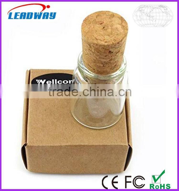 Drift bottle usb flash drives, bulk 8gb USB flash drives, best price USB