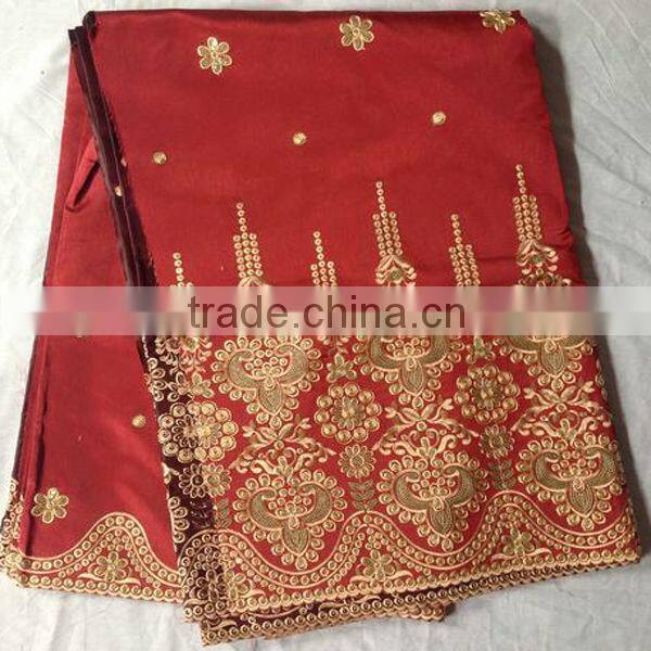 Ready goods white raw silk george