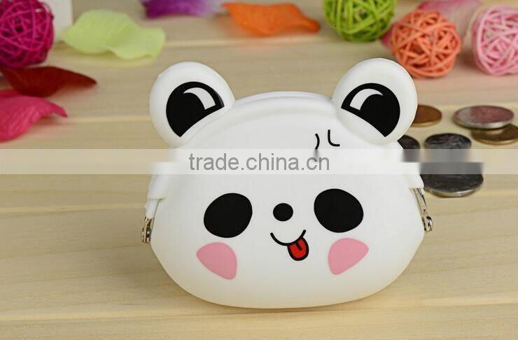 Silicone coin wallet