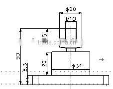 Stainless steel Model T106 hopper scale load cell ,pull and push load cell