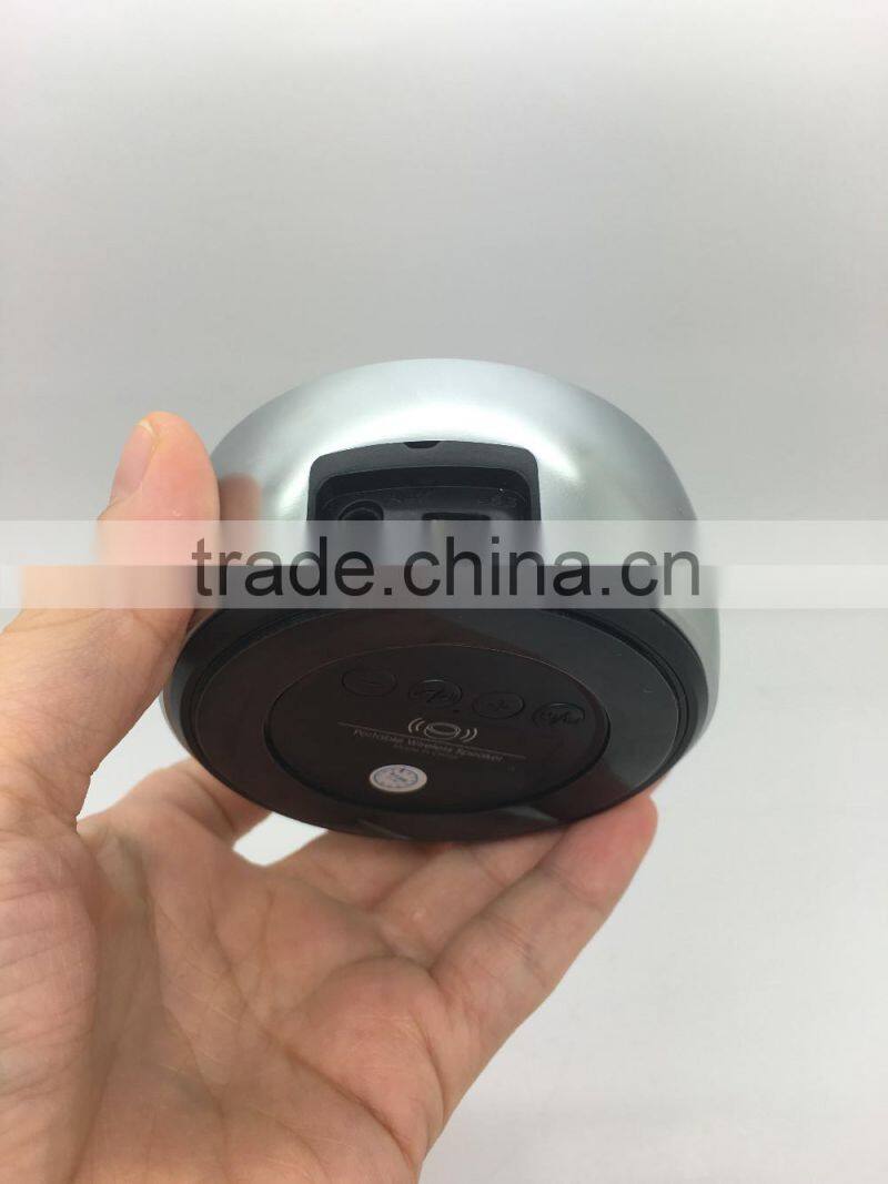 Wholesale BS01 Mini Round metal chess Portable Bluetooth Speakers,BS-01Base Stereo Alloy Body Chess Handfree Speaker