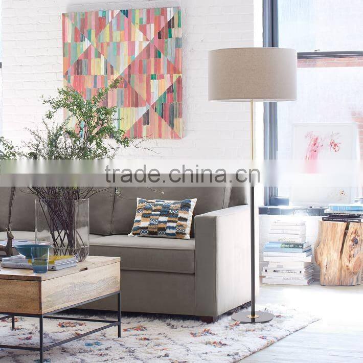 0705-13 a slim profile and flat Modern metal Antique Bronze Telescoping Floor Lamp