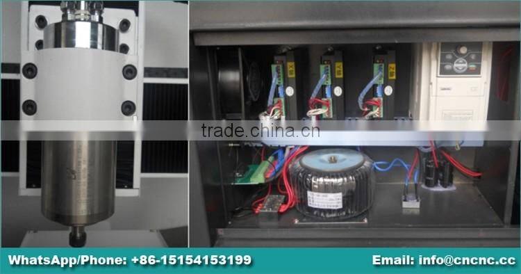 Small PCB CNC Router Milling Drilling Engraving Machine 400*400MM ZK-4040