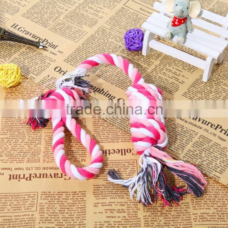 3 Cotton Rope Chew Toy Knot Rope Dog Tug Toys for dog chew toys