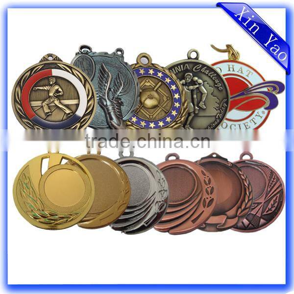 Wholesale promotion zinc alloy medals for sale