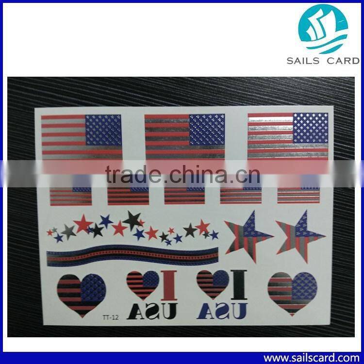 Cute Face tattoo sticker with Non-toxic ink for Kids