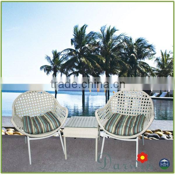 Casablanca new design outdoor garden patio rattan table arm chair