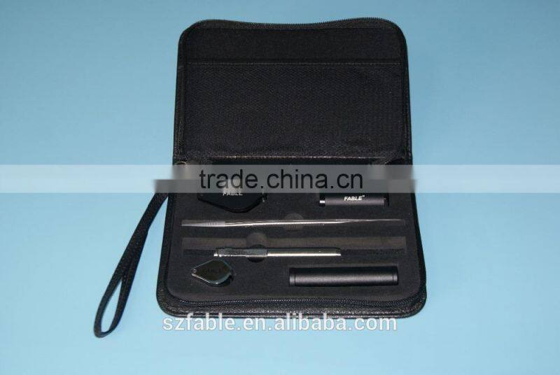 Fable Gem Testing Toolkit with 6 instruments for gem and jewellery Model FGB-6