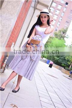 Fashionable folk women bags girls backpack