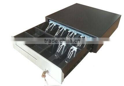 RJ12/RJ11Three locks cash drawer flip top with pos thermal receipt printer----HS410E