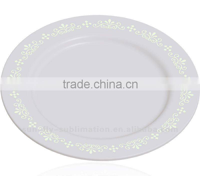 Sublimation Polymer Patterned Plate 6inch (Luminous)