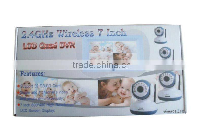 Wireless digital baby monitor