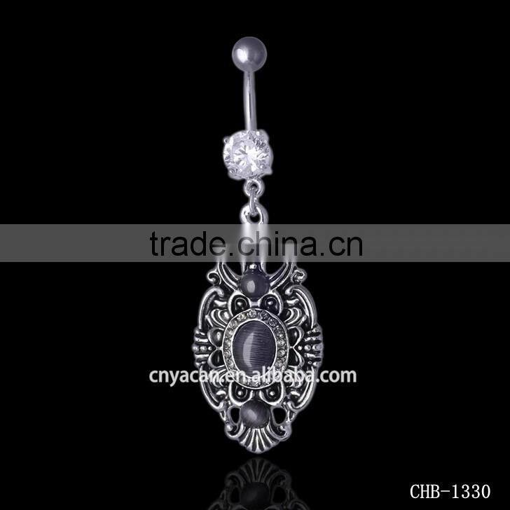 Wholesale Belly Button Jewelry 14G Navel Piercing Ring