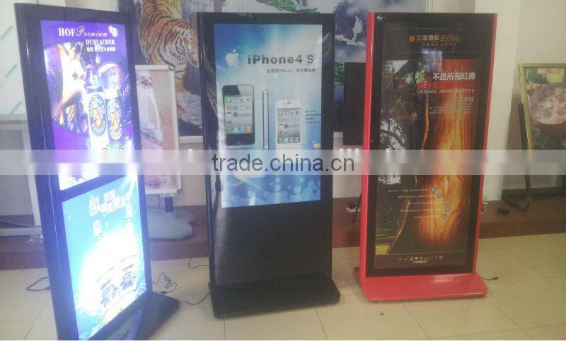 outdoor double side led vertical advertising light box
