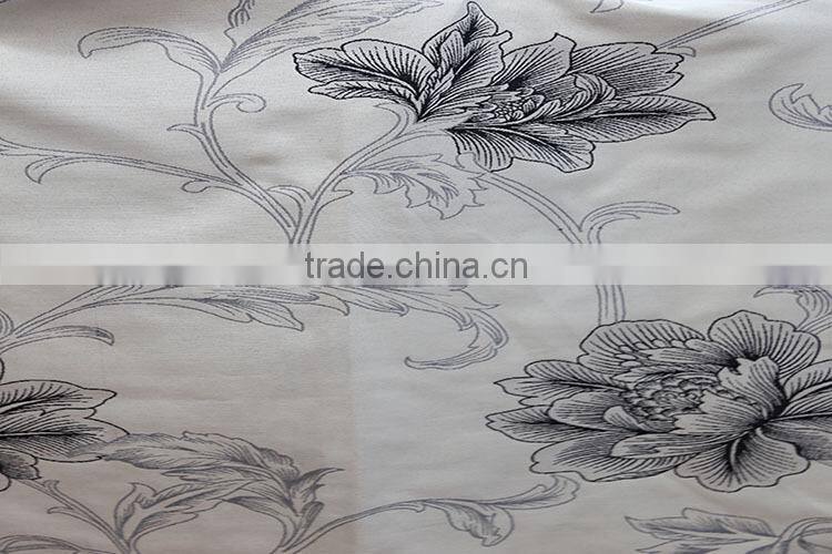 Professional curtain manufacturer door hanging jacquard curtain fabric