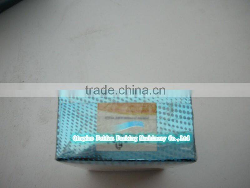 Cosmetics Box Cellophane Packing Machine