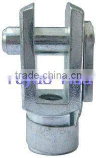 8-32mm 16x16 and 8T white zinc plated Clevis with M8