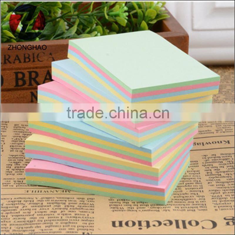 New design custom latest regular colorful sticky note