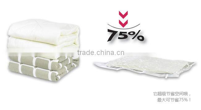 vacuum compressed storage saving space bags,clothing.duvets.bedding.pilows.curtains