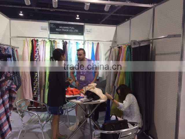 Colorful jacquard satin fabric brocade fabric for fashion dress
