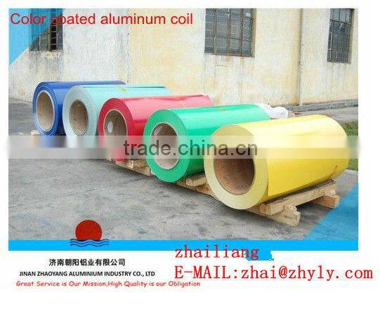 aluminum color coated coil 1050 1060 1100 3003 3004 3105