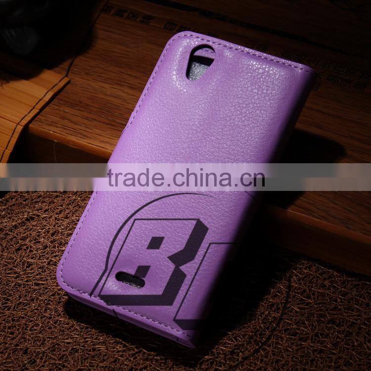 Top Selling Durable Flip Wallet Style Magnetic Flip Stand PU Leather Case For Wiko Birdy luxury leather case fast delivery