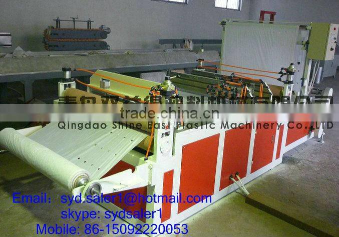 PP PE LDPE Plastic woven sack punching machine
