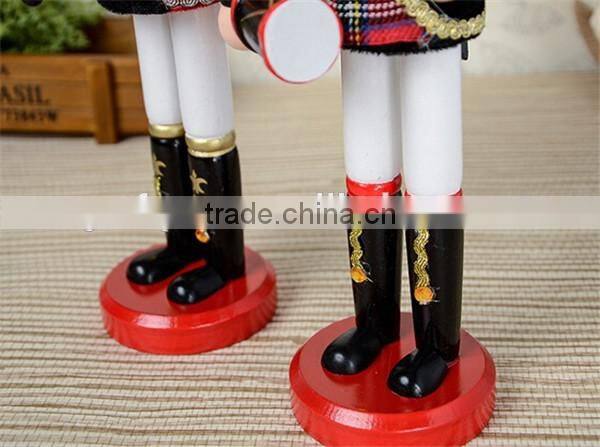 Wholesale christmas gift wooden nutcracker, custom nutcracker