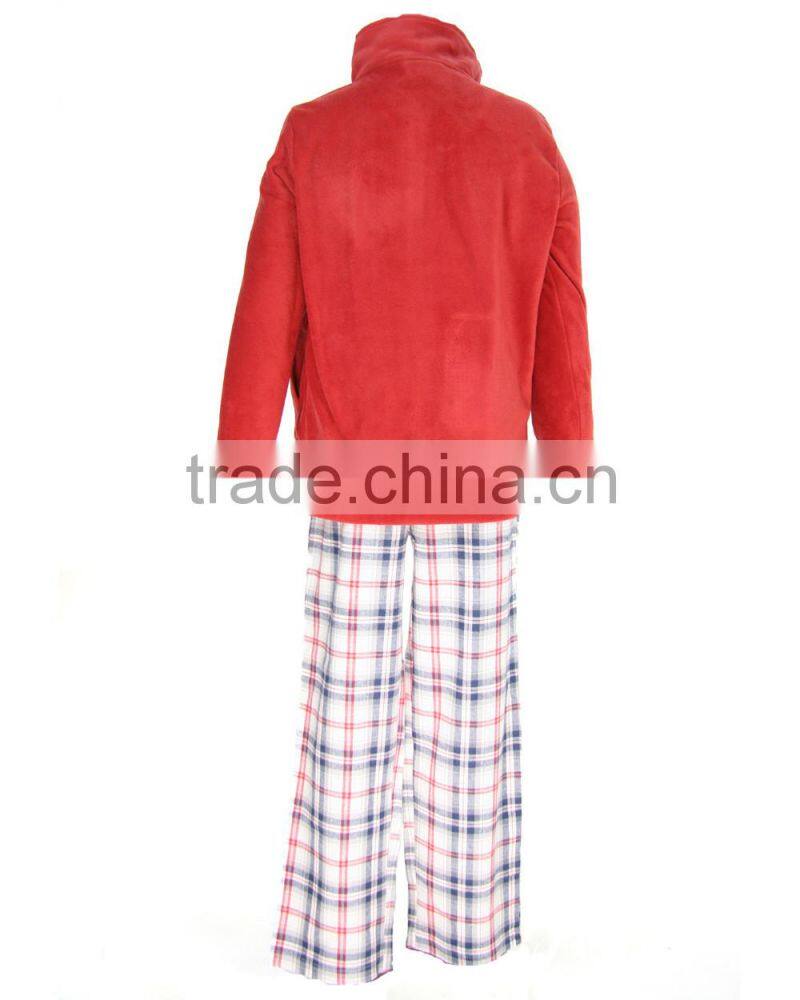 Kevince boys 3pcs set pyjama set jersey + polar fleece OEM factory directly