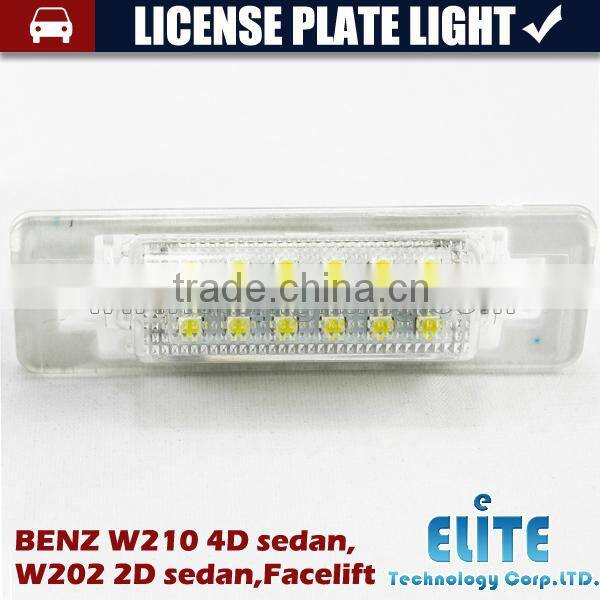 Factory outlet 10-24v led license plate lamp for car new license plate light