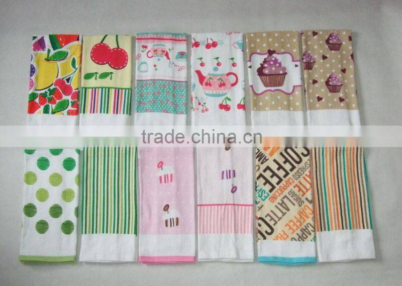 60g/pc printed cotton kitchen cooling towel tea towel bulk buy from china